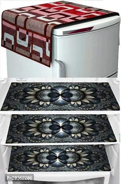 Combo of fridge top ,fridge mat