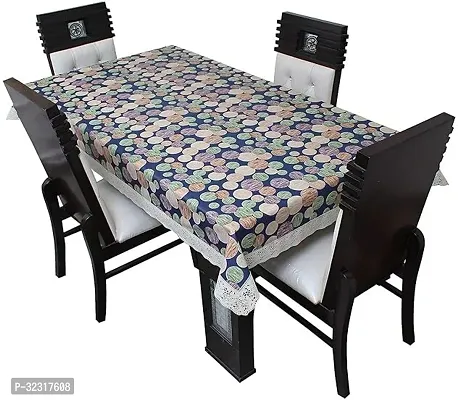 Designer Blue PVC Table Cloth