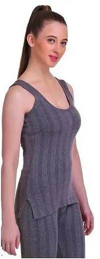 Stylish Solid Thermal Top For Women