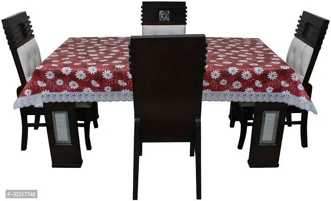 Designer Brown PVC Table Cloth-thumb4