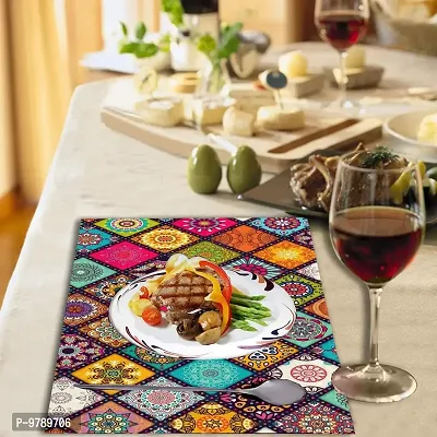 Trendy Polyester Place mat(set of 6)