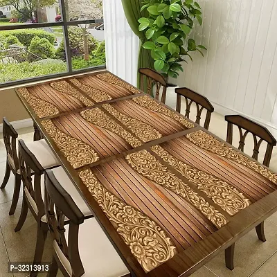 Designer Brown PVC Place Mats Set Of 6-thumb0