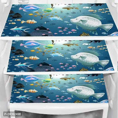 Combo of Exclusive Decorative Fridge Top Cover  Fridge Mat-thumb3