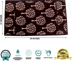 Combo of Exclusive Decorative Fridge Top Cover  Fridge Mat-thumb3