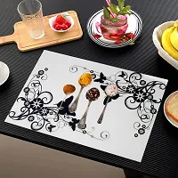 Designer White PVC Place Mats Set Of 6-thumb2