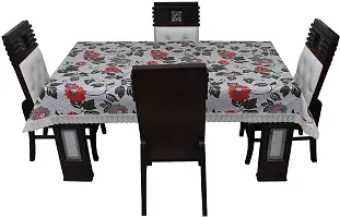 Designer Grey PVC Table Cloth-thumb3