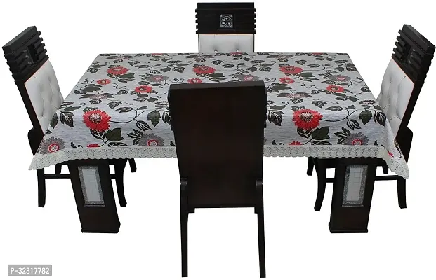 Designer Grey PVC Table Cloth-thumb4