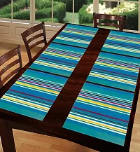 Designer Multicoloured PVC Place Mats Set Of 6-thumb4