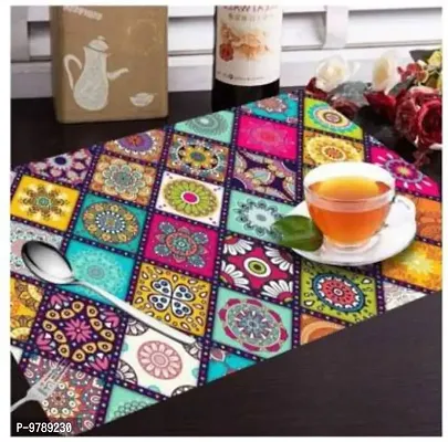 Trendy Polyester Place mat(set of 6)