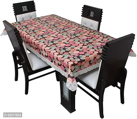 Designer Black PVC Table Cloth-thumb0