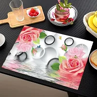 Designer Multicoloured PVC Place Mats Set Of 6-thumb1