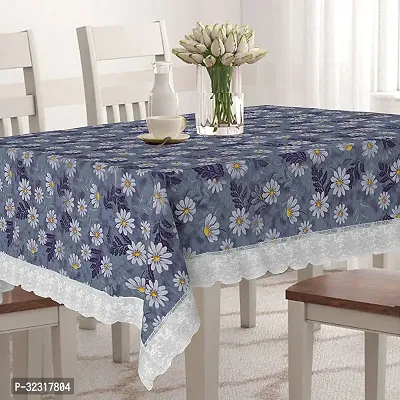 Designer Grey PVC Table Cloth-thumb0