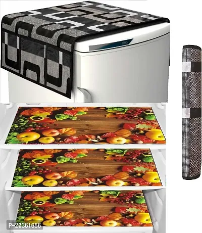 Combo of fridge top ,fridge mat