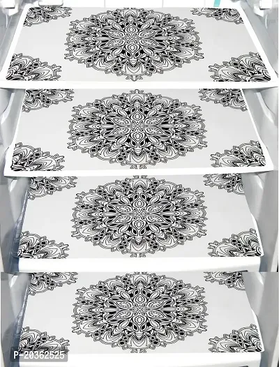 Combo of Exclusive Decorative Fridge Top Cover  Fridge Mat-thumb3