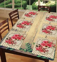 Designer Multicoloured PVC Place Mats Set Of 6-thumb4