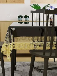 Designer Beige PVC Table Cloth-thumb3