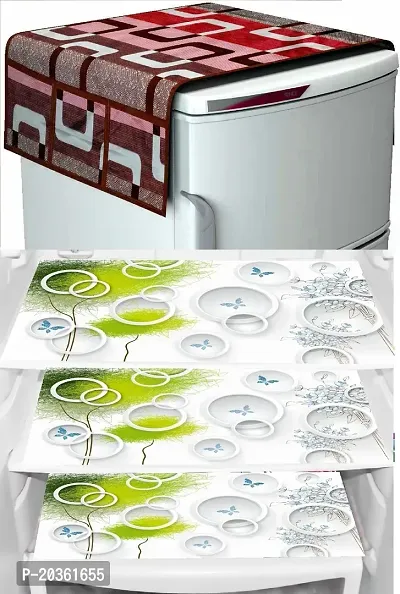 Combo of fridge top ,fridge mat