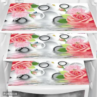 Combo of Exclusive Decorative Fridge Top Cover  Fridge Mat-thumb4