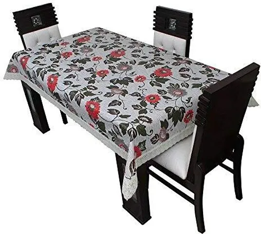 Lithara Waterproof Dinning Table Cover 4 Seater Size 52x76 Inch