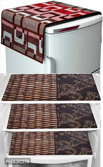 Combo of fridge top ,fridge mat