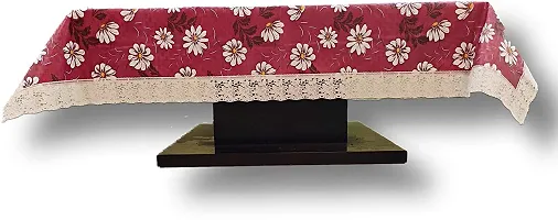 Designer Brown PVC Table Cloth-thumb2