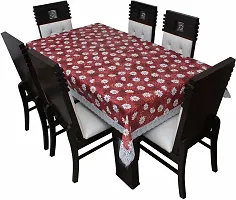 Designer Brown PVC Table Cloth-thumb1