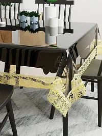 Designer Beige PVC Table Cloth-thumb1