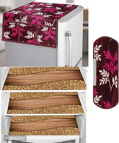 Combo of fridge top ,fridge mat