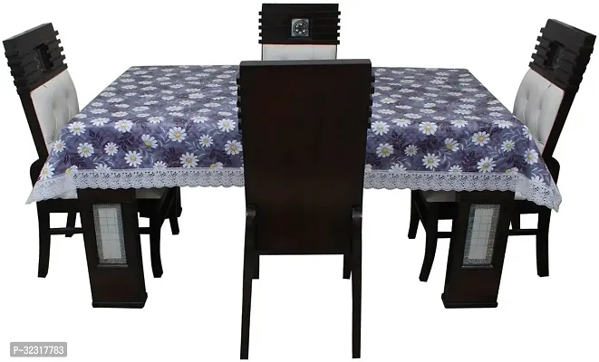 Designer Grey PVC Table Cloth-thumb2