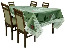 Designer Green PVC Table Cloth-thumb1