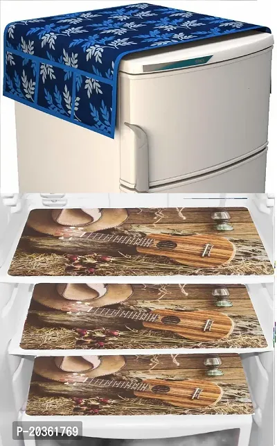 Combo of fridge top ,fridge mat