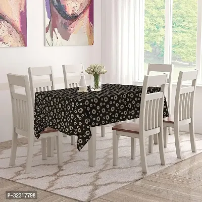 Designer Black PVC Table Cloth-thumb4