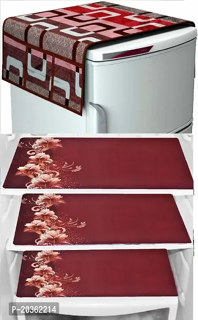 Combo of fridge top ,fridge mat