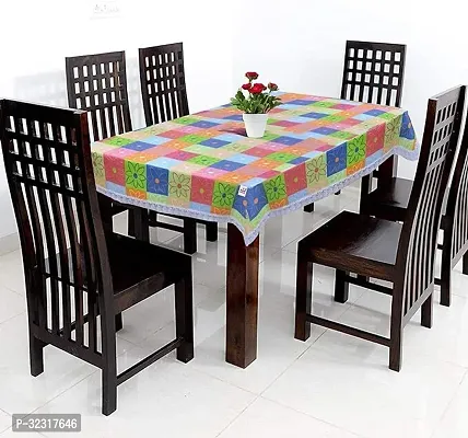 Designer Multicoloured PVC Table Cloth-thumb0