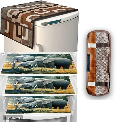 Combo of fridge top ,fridge mat