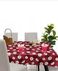 Designer Brown PVC Table Cloth-thumb3