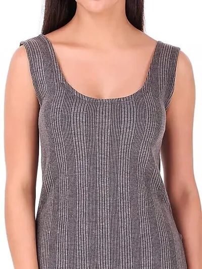 Stylish Solid Thermal Top For Women