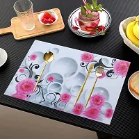 Designer Multicoloured PVC Place Mats Set Of 6-thumb1