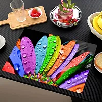 Designer Multicoloured PVC Place Mats Set Of 6-thumb1