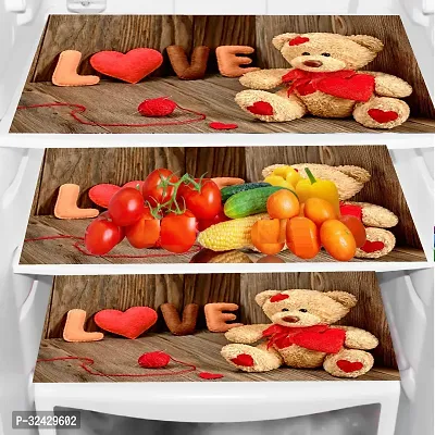 Fridge Mat Set Of 3 Pcs