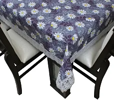 Designer Grey PVC Table Cloth-thumb2