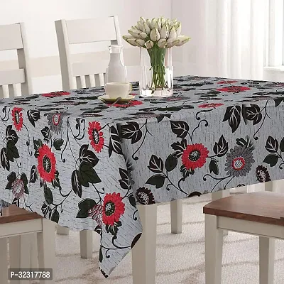 Designer Grey PVC Table Cloth-thumb0