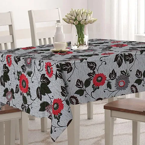 Star Weaves Dining Table Cover 6 Seater Printed Table Cover Without Lace Size 60""x90"" Inches - Waterpoof & Dustproof High Qualtiy Made in India Table Cover_P8