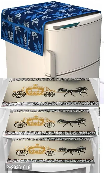 Combo of fridge top ,fridge mat