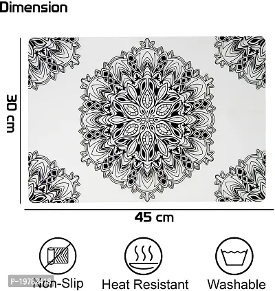 New Place Mats for Dining Table and Kitchen (45 x 30 cm) Set of 6 Pieces-thumb3