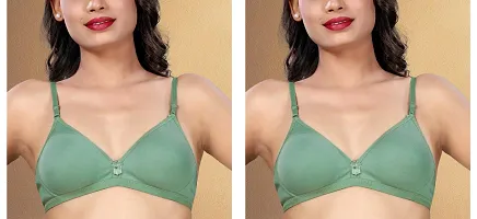 Stylish Solid Bra For Women Pack Of 2