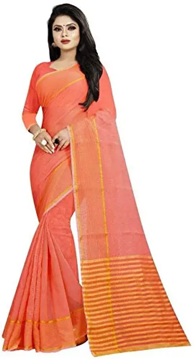 ARRA ENTERPRISE Women's Art Silk 5.5 Meter Saree with jacquard Unstitched Blouse Piece