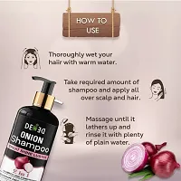 DENED Skin Science Onion Black Seed Shampoo With Conditioner (300 mL)-thumb2