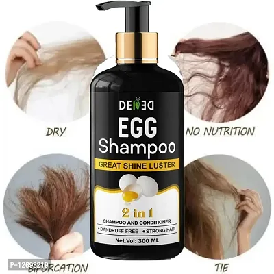 DENED EGG PROTEIN SHAMPOO  CONDITIONER FOR LONG, STRONG, MOISTURISING  SHINY HAIR (300 ml)-thumb2