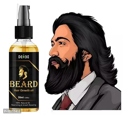 DENED Advanced and Powerful Beard Growth oil For Faster Beard Growth  Patchy Beard Beard Oil ( 50 ml )